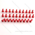 M3 Colored Aluminum Screws by Metric